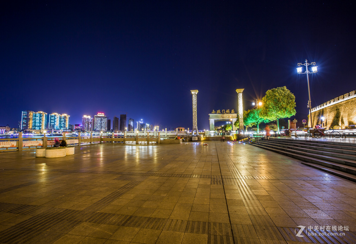 襄陽古城夜景