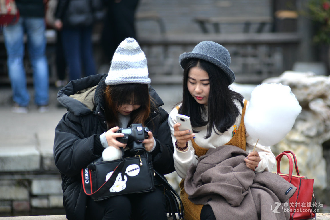 南京的节日街头