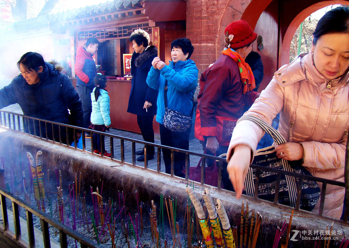 正月祈福 红螺寺