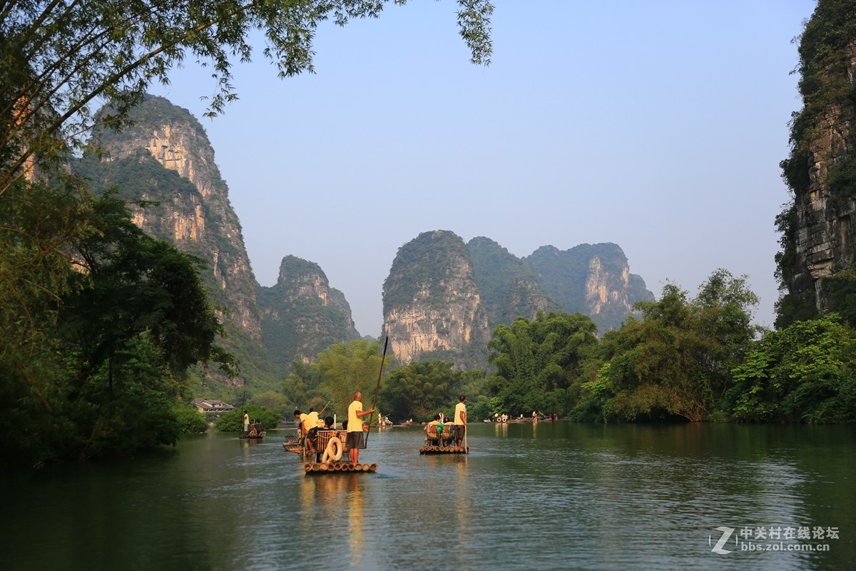 桂林山水—遇龙河漂流