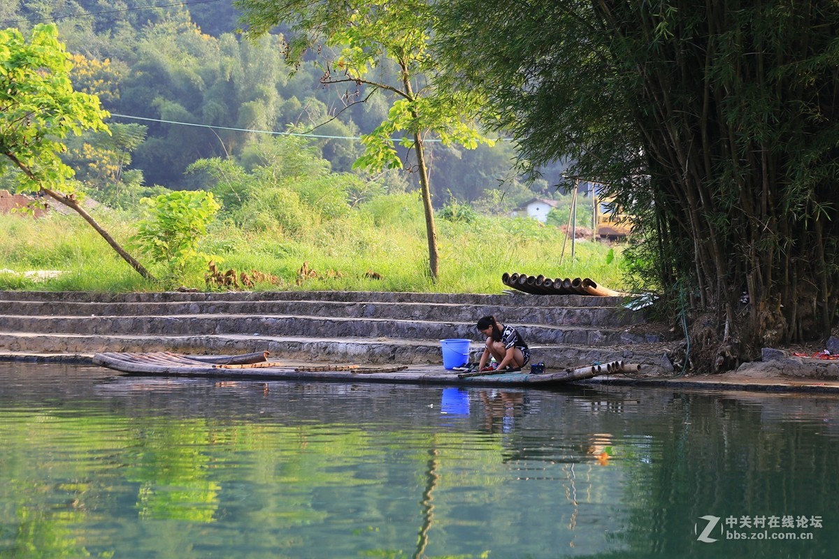 桂林山水—遇龙河漂流