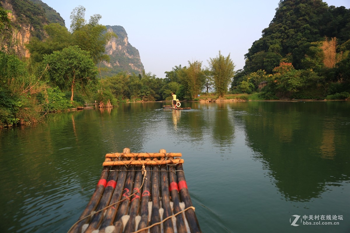 桂林山水—遇龙河漂流