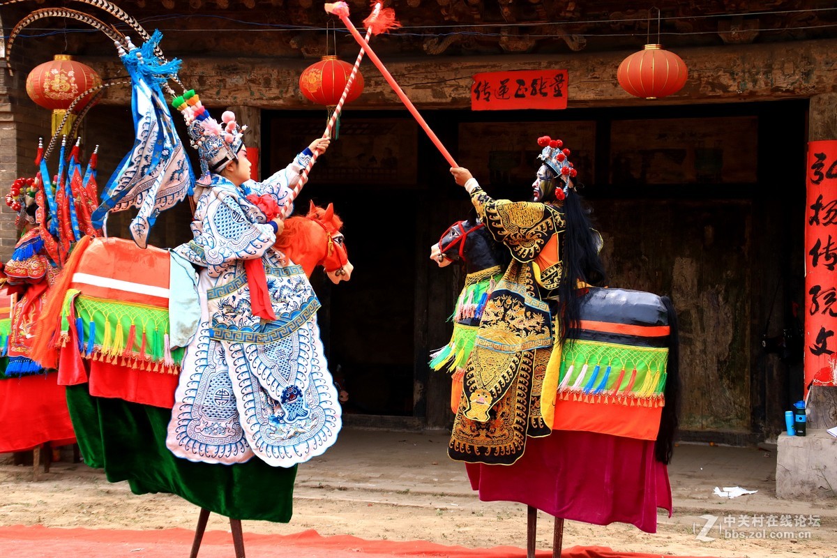 晋中寿阳竹马戏