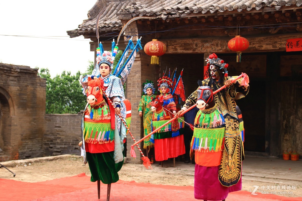 晋中寿阳竹马戏