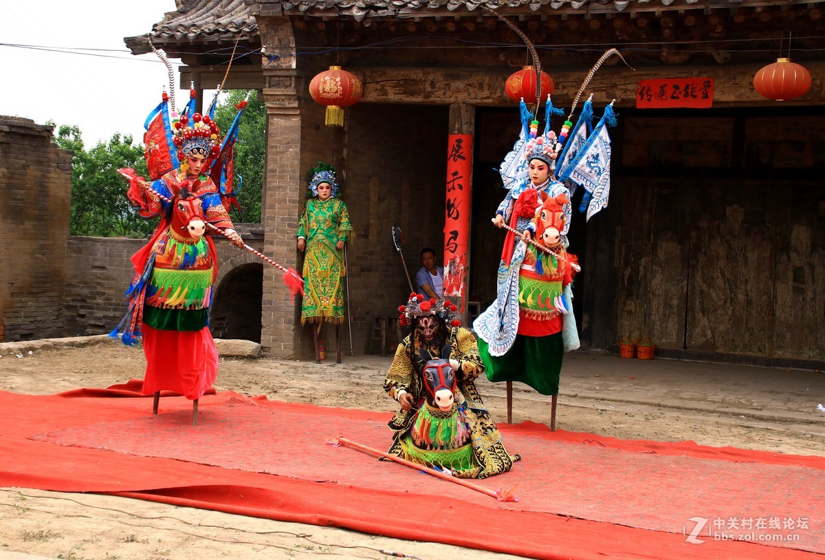 晋中寿阳竹马戏