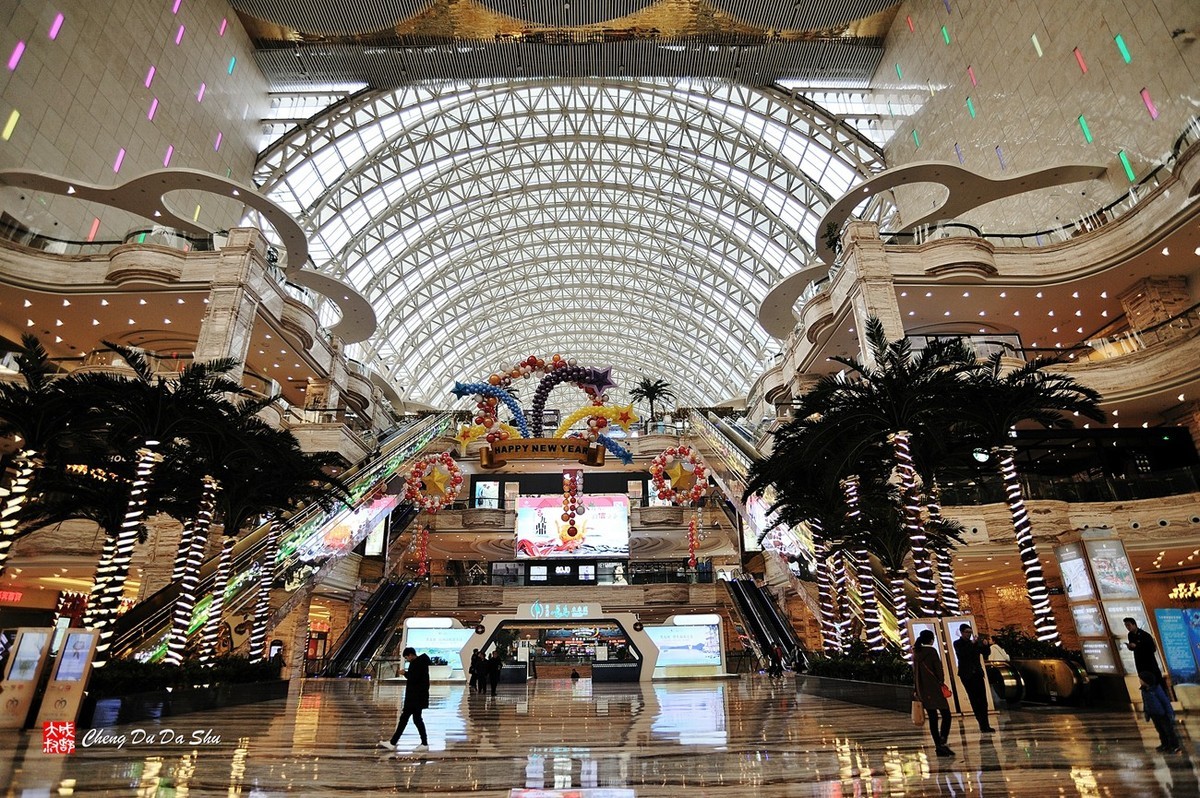 成都环球中心闲拍上