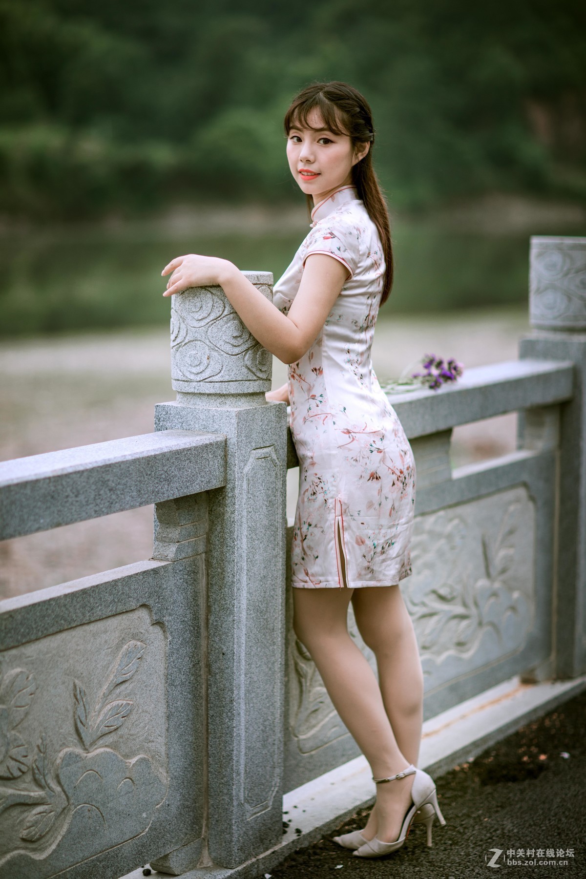 【如影人像】美女的旗袍情结-中关村在线摄影论坛