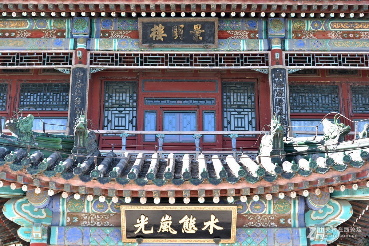 颐和园西堤秋色