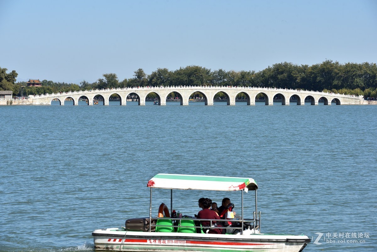 颐和园西堤秋色