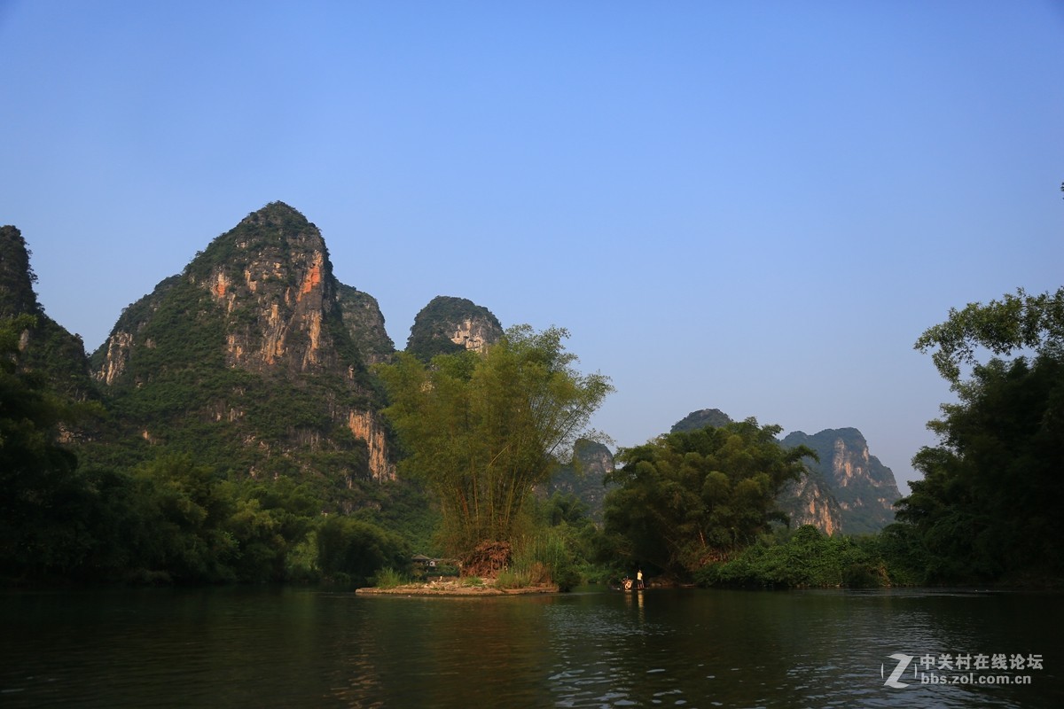 桂林山水—遇龙河漂流