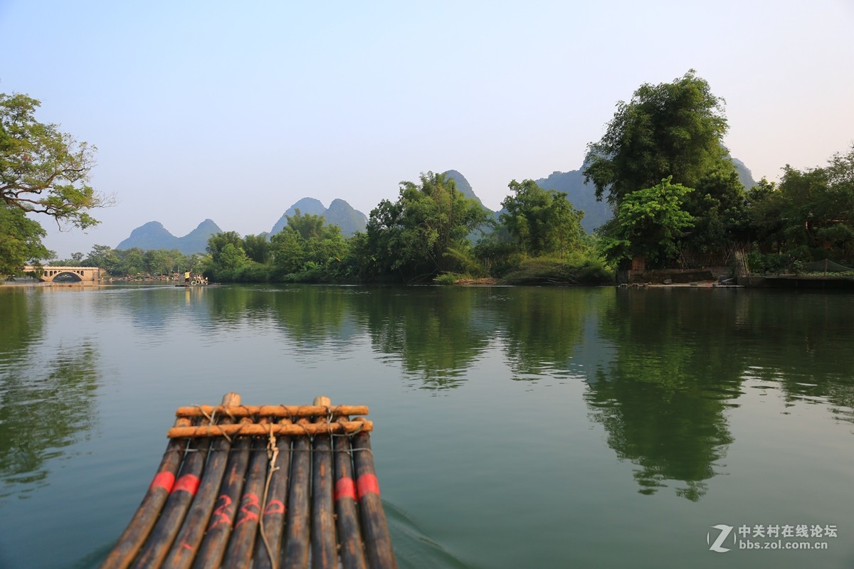 桂林山水—遇龙河漂流
