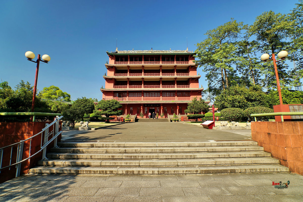 閒遊廣州隨拍中山紀念堂鎮海樓五羊雕像景色篇