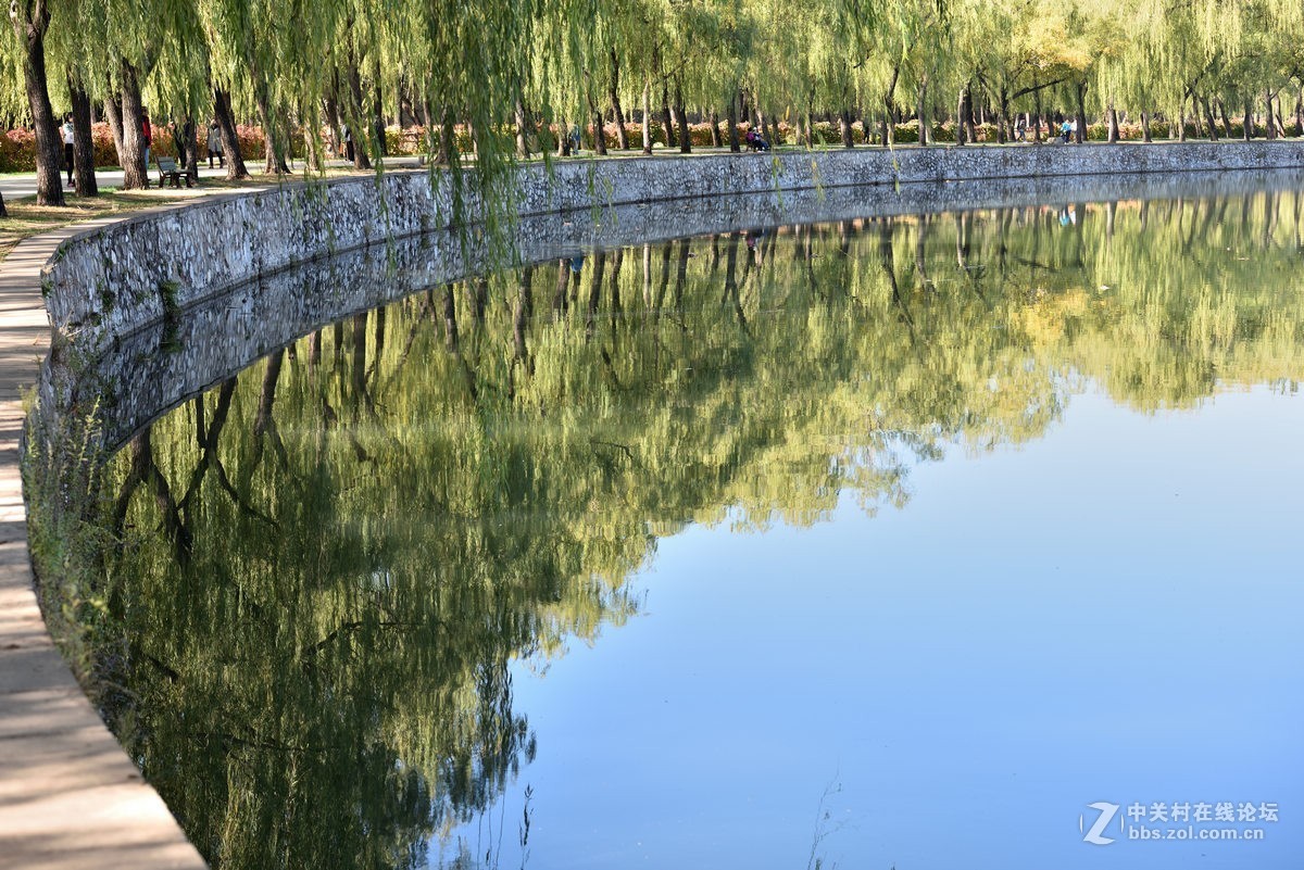 颐和园西堤秋色