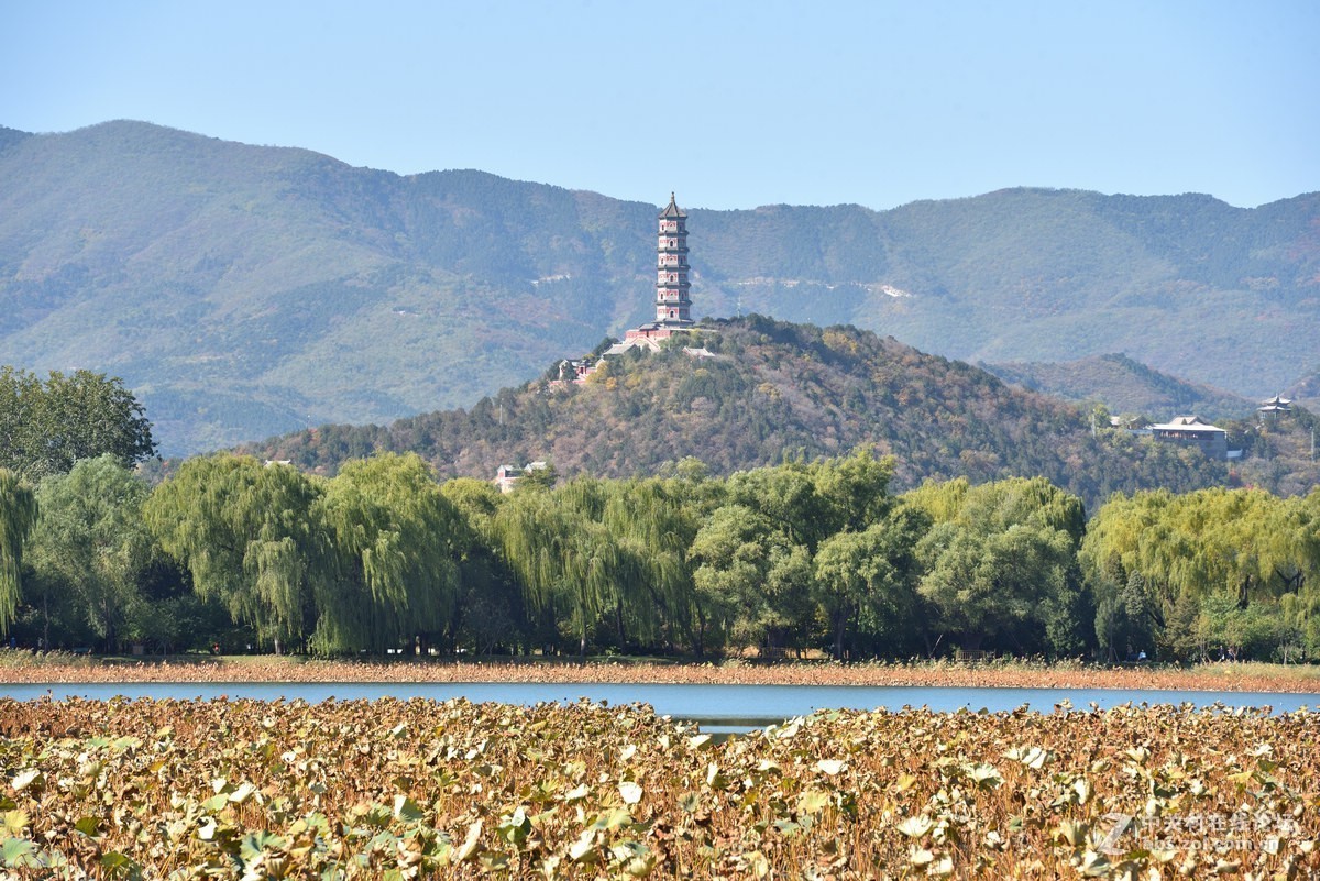 颐和园西堤秋色