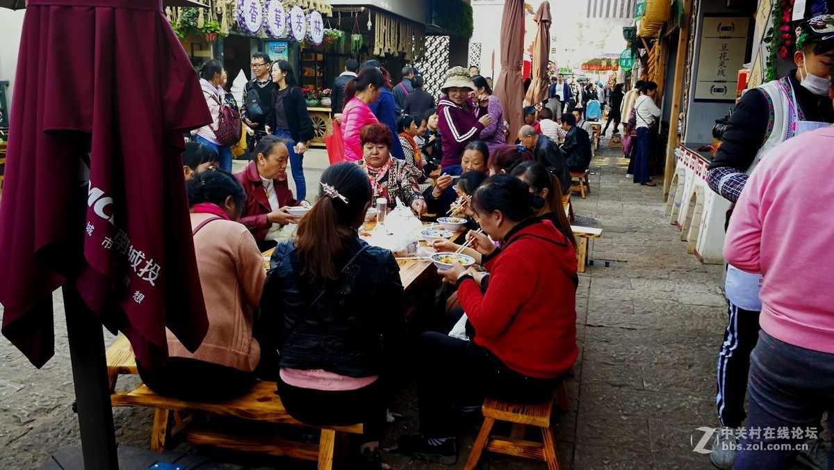 手机拍摄--逛茶马花街，品味云南小吃