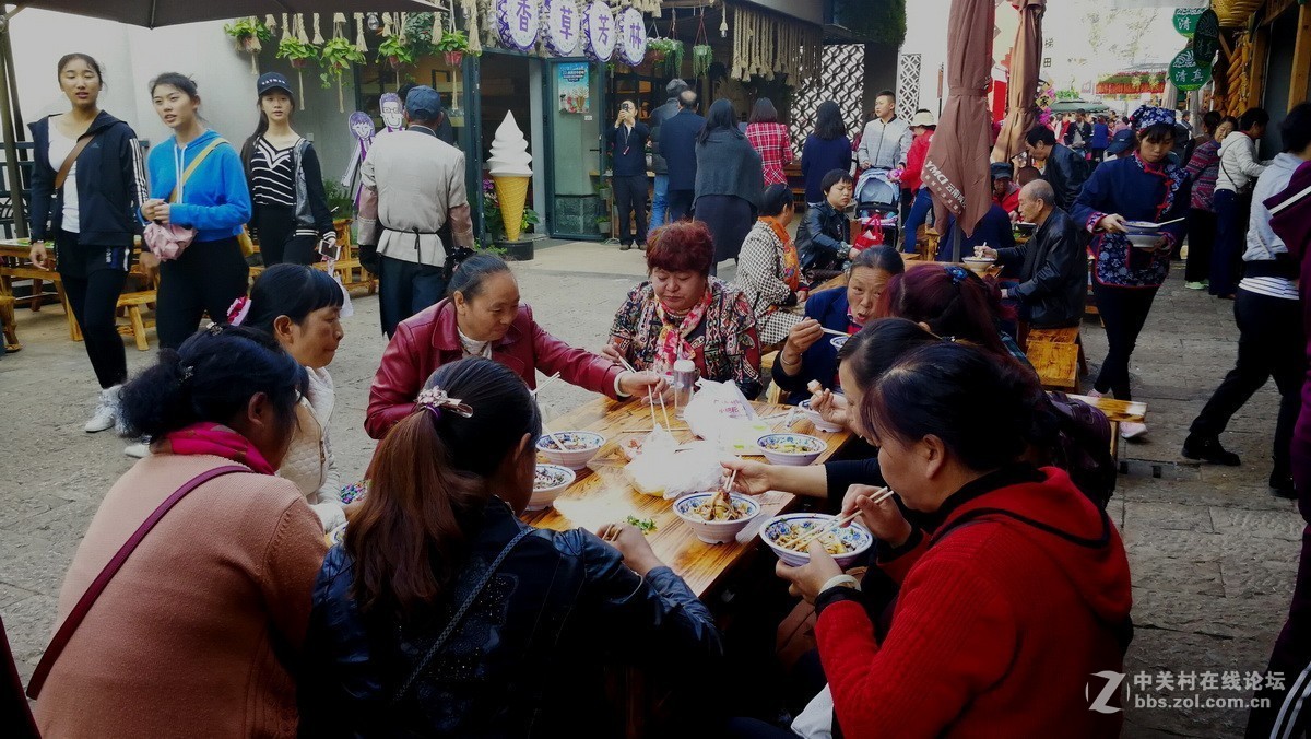 手机拍摄--逛茶马花街，品味云南小吃