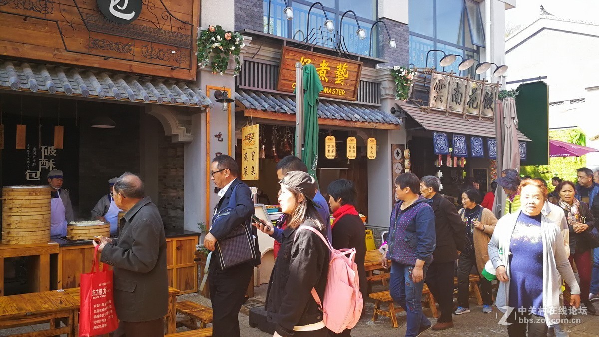 手机拍摄--逛茶马花街，品味云南小吃