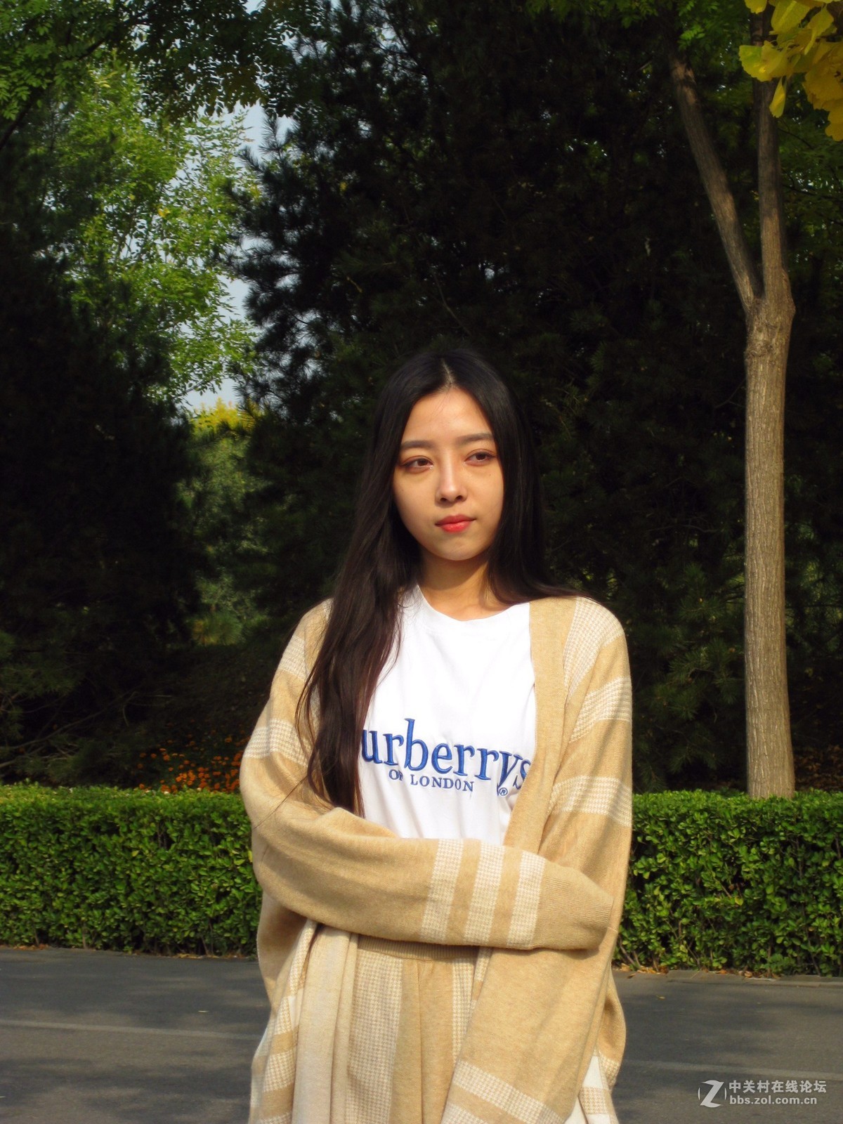 #佳能EOS R我的视角#园博园里拍美女