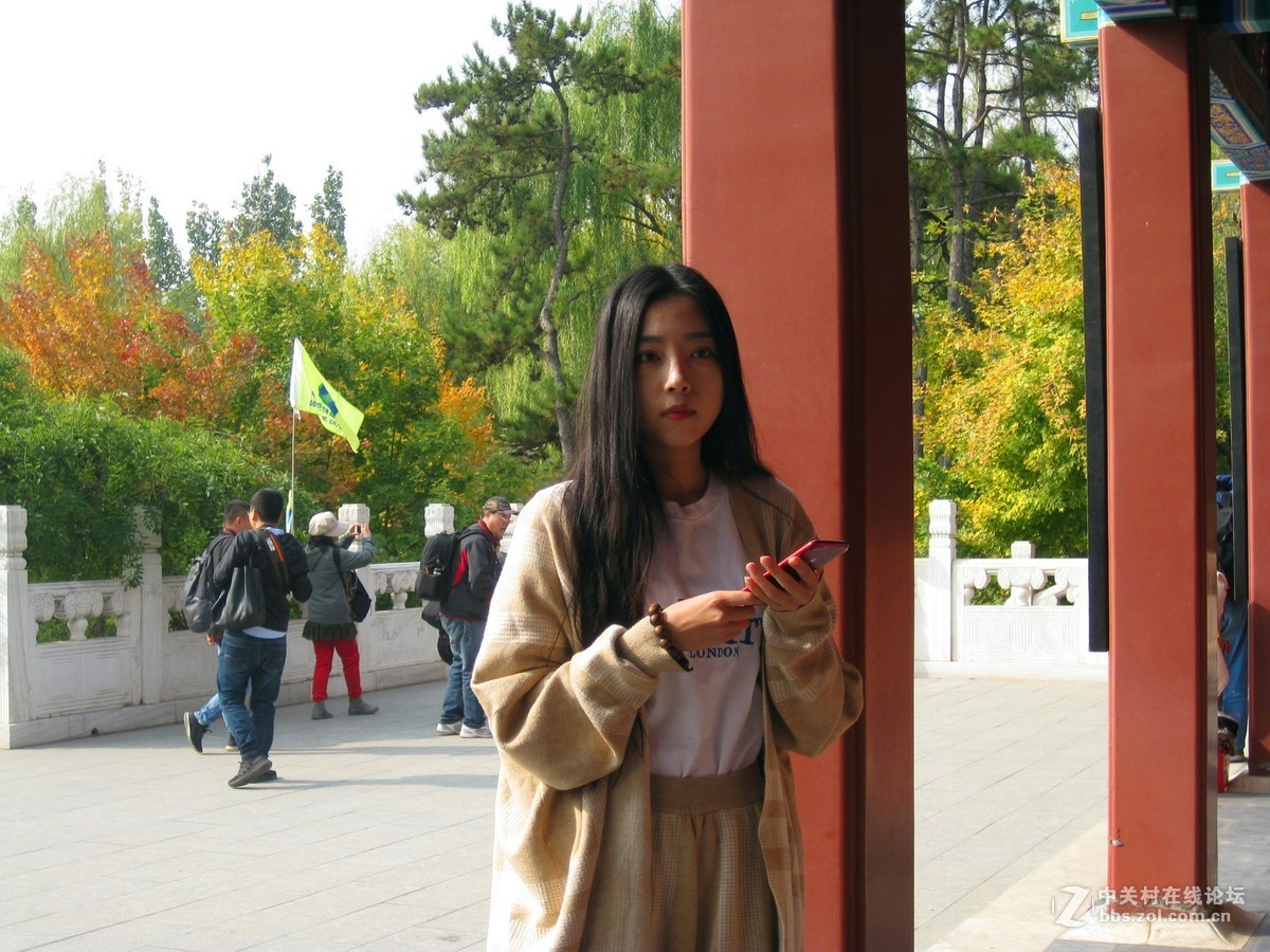 #佳能EOS R我的视角#园博园里拍美女