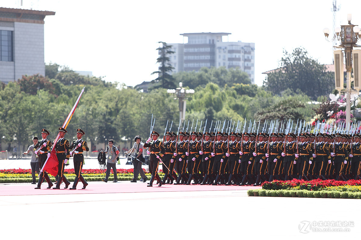 2015年的九三大阅兵图片