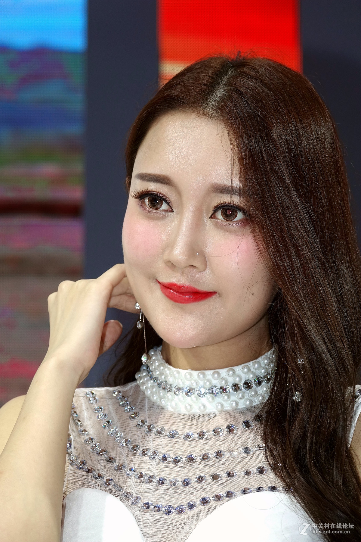 青岛910号车展香车美女