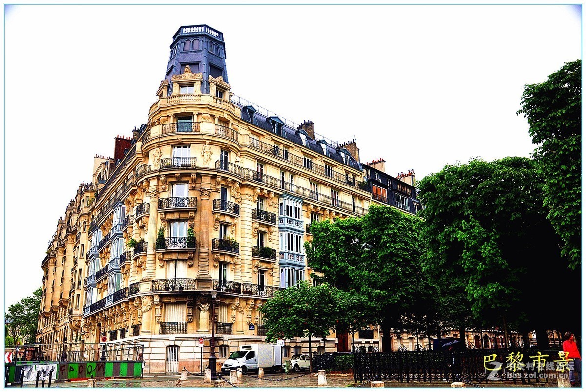 巴黎市景 埃菲尔铁塔 凯旋门等