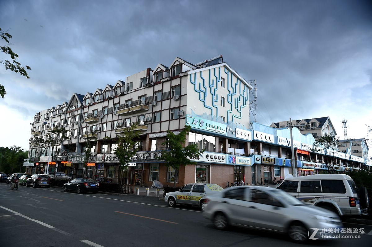 长白山脚下二道白河镇——夜景