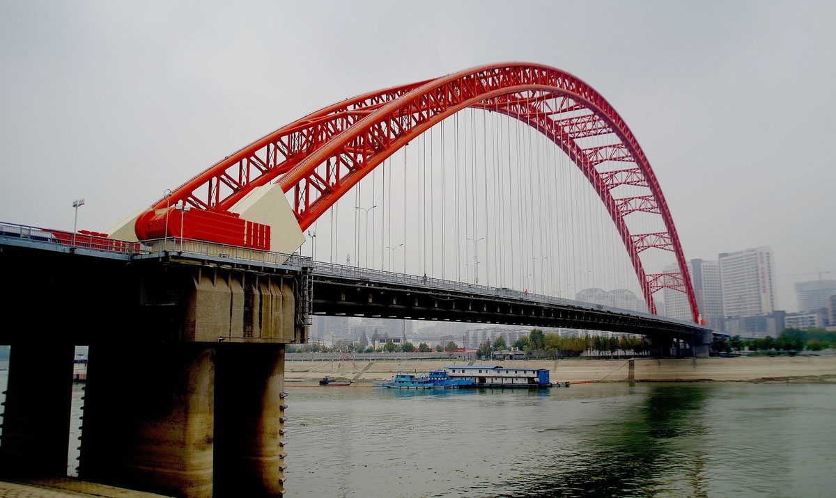 武汉印象---再拍晴川桥！。。。。。宾得 24-90镜头