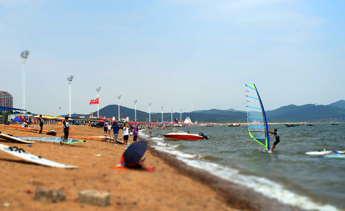 葫芦岛龙湾海滨掠影