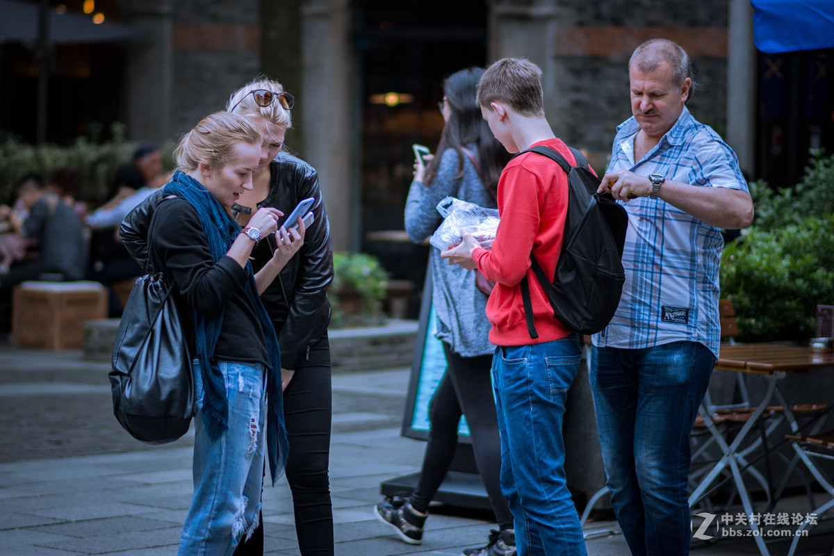城市风景线新天地百姓百态