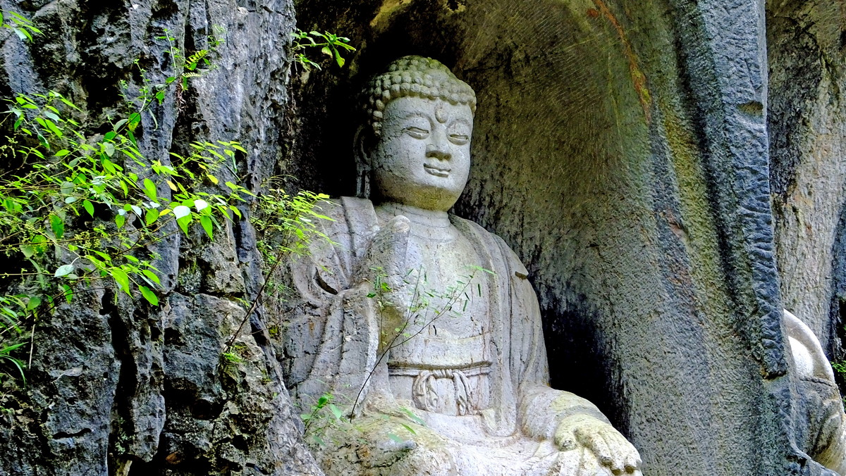 杭州靈隱寺佛像石刻