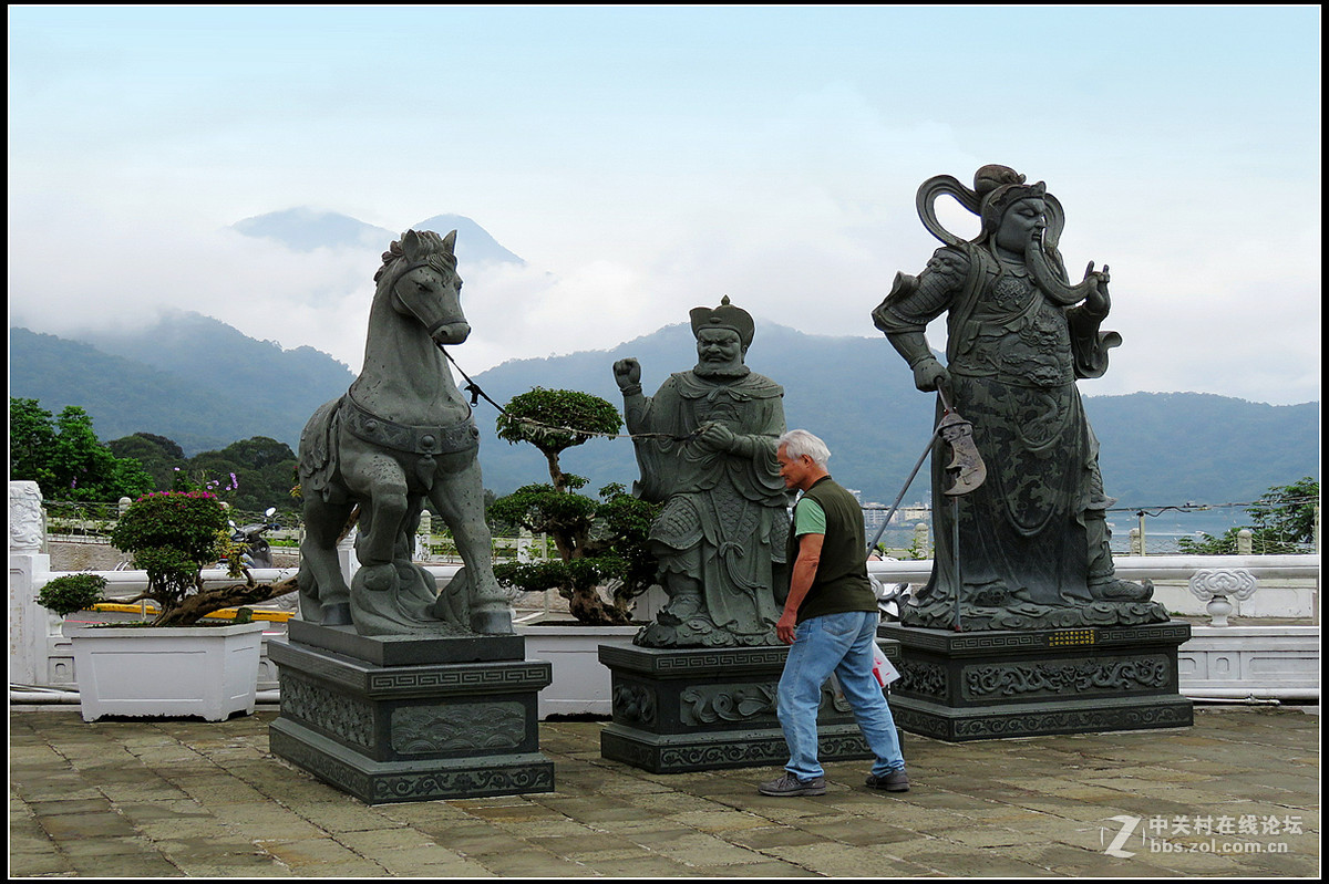 台湾日月潭文武庙