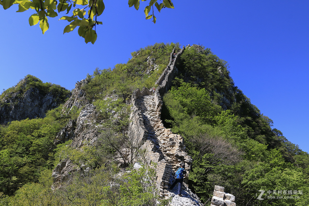 立夏之日登箭扣