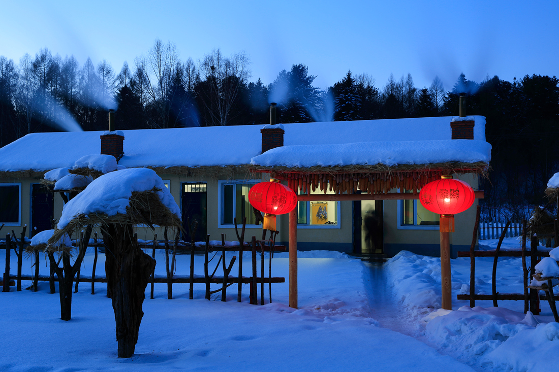 老白山雪村旅游随拍