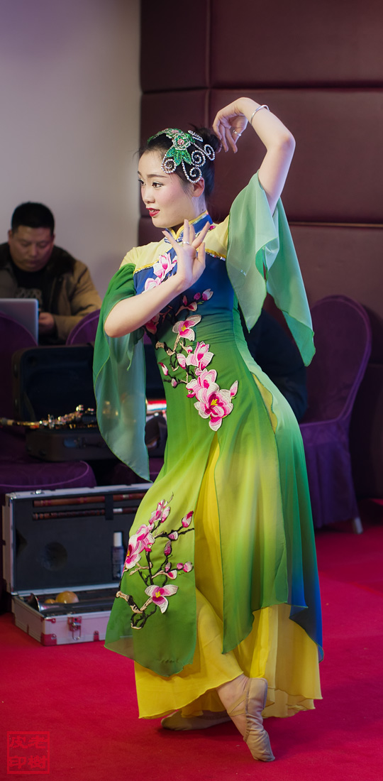 企业年会活动室内随拍