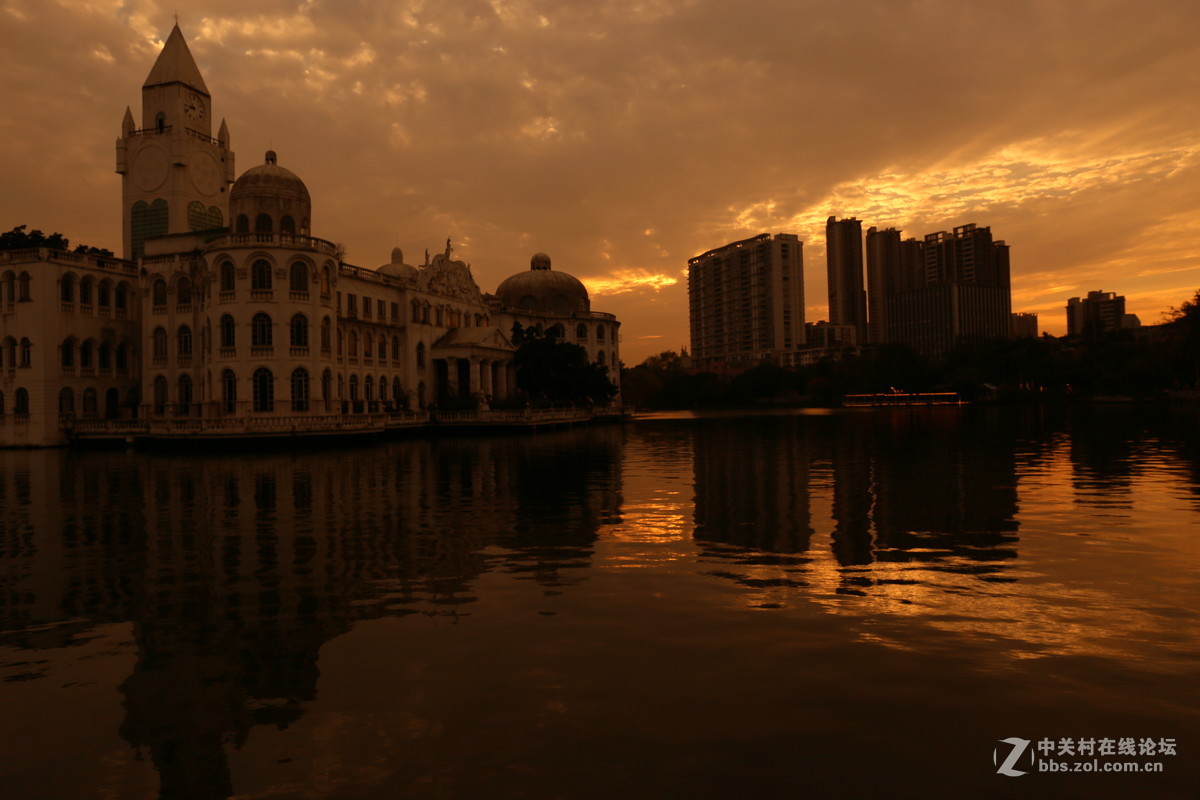 广州流花湖公司，初次拍片，偶遇摄影学校校长指点，有没有大片的感觉