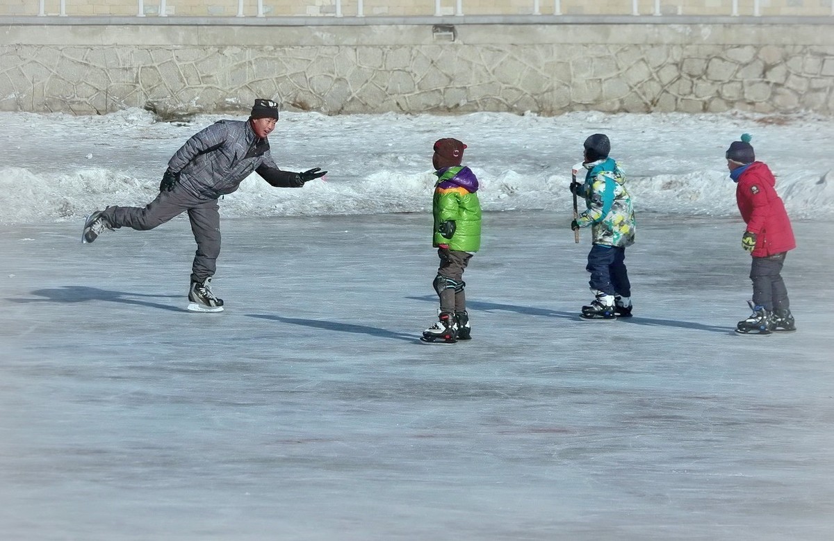 快乐的冰上教、学