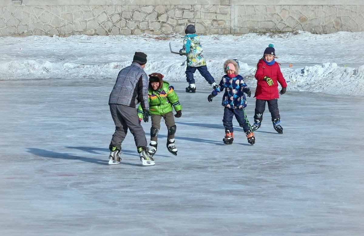 快乐的冰上教、学