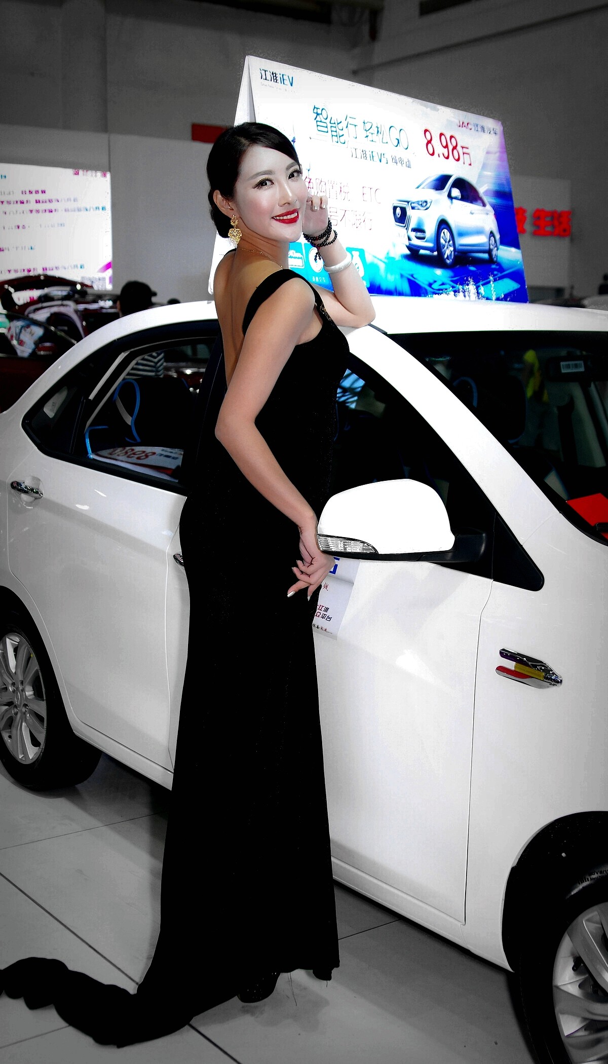 金秋国庆，车模美女！