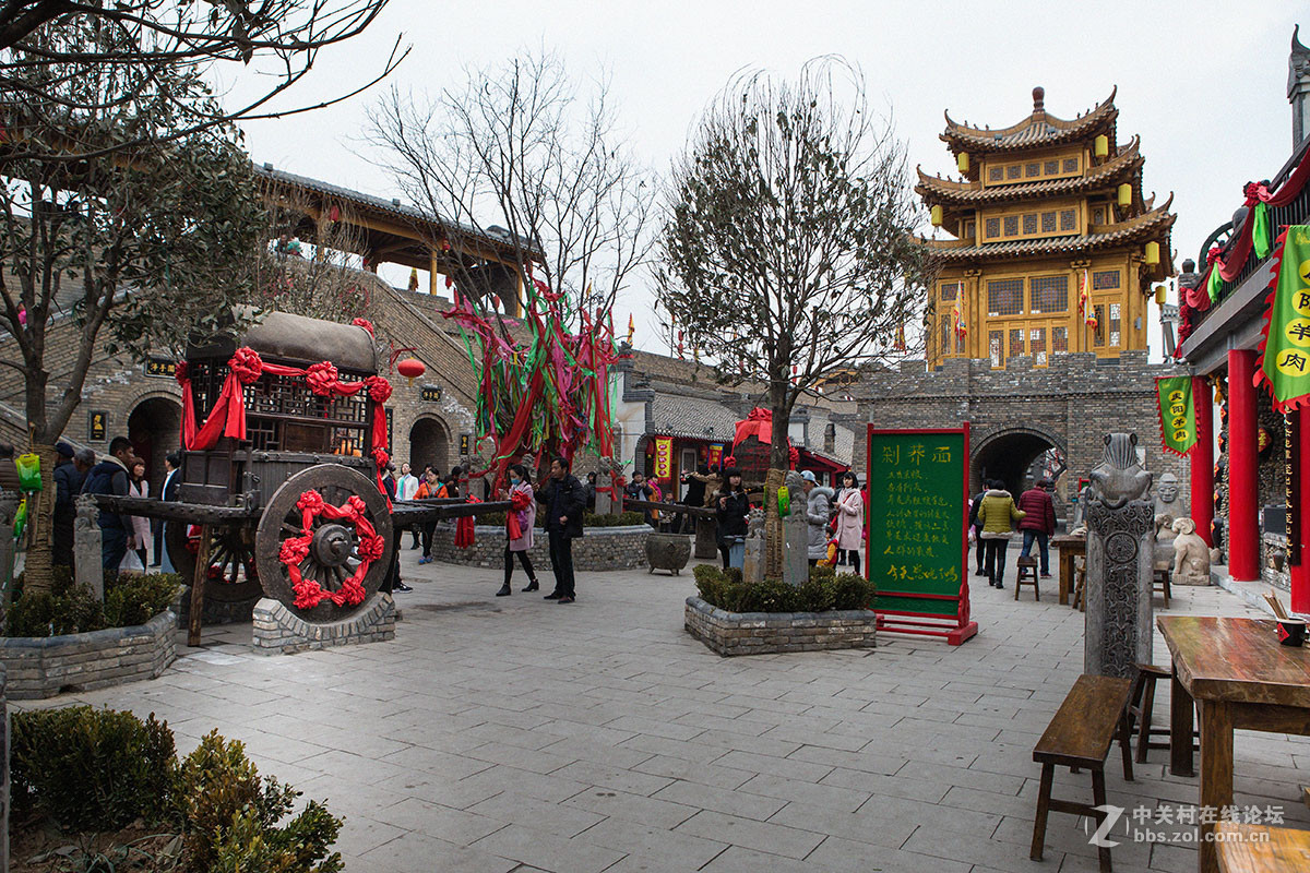 陕西蒲城新建之重泉古镇