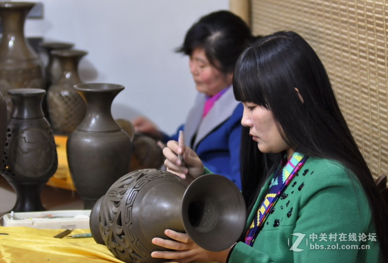 走进山东日照黑陶邢博物馆