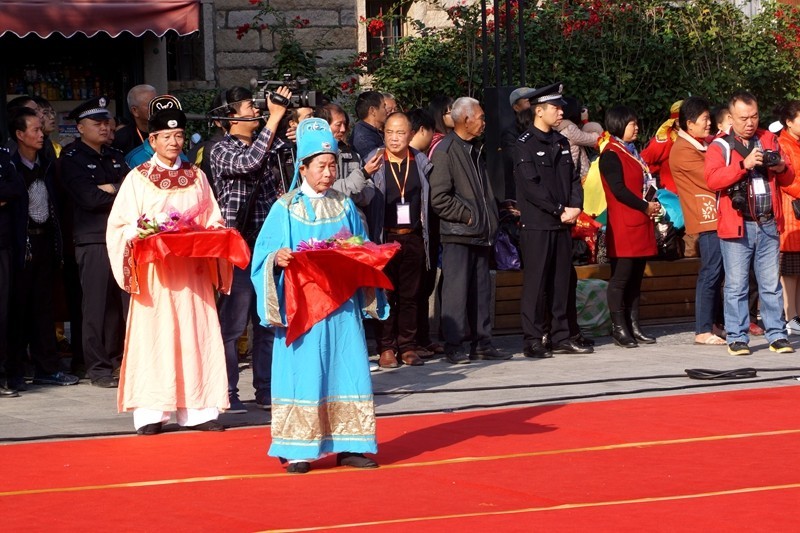 泉州第三届海上丝绸之路国际艺术节九日山仿古祈风仪式