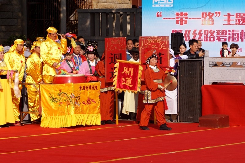 泉州第三届海上丝绸之路国际艺术节九日山仿古祈风仪式