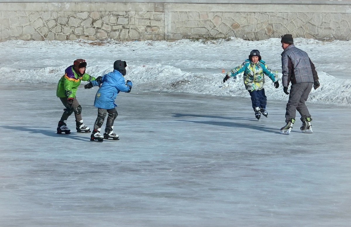 快乐的冰上教、学