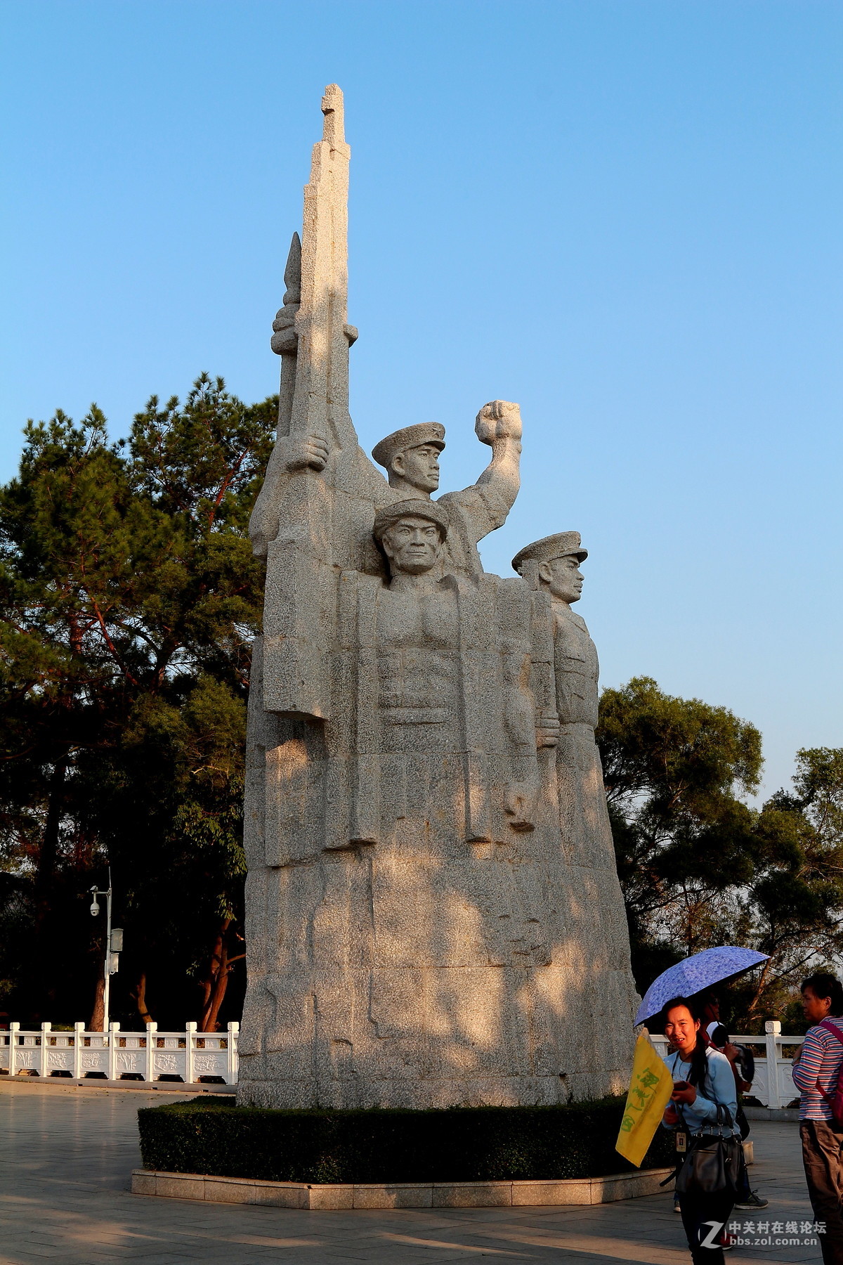 百色起义纪念碑简笔画图片