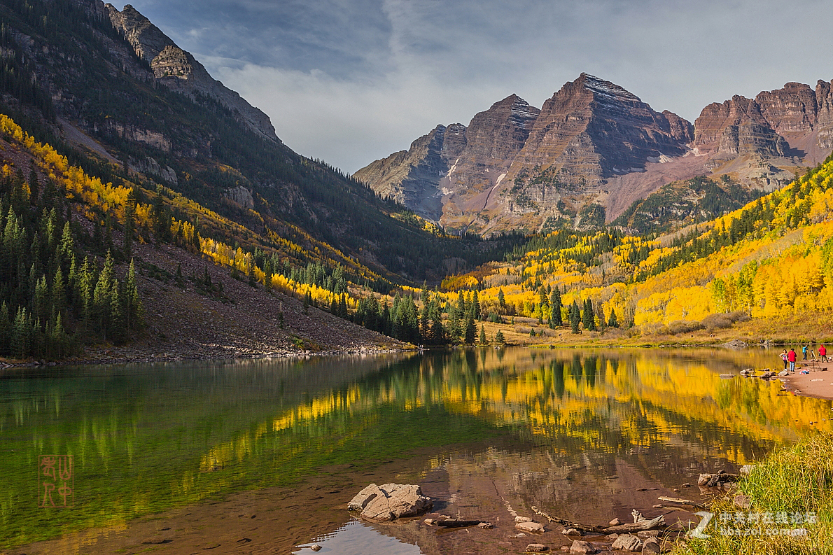 美丽的湖光倒影 人间仙境褐铃山。   6D作品     772