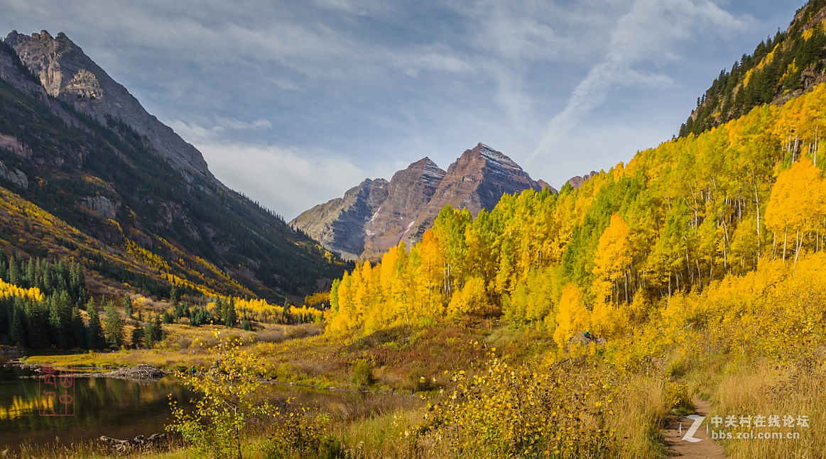 美丽的湖光倒影 人间仙境褐铃山。   6D作品     772