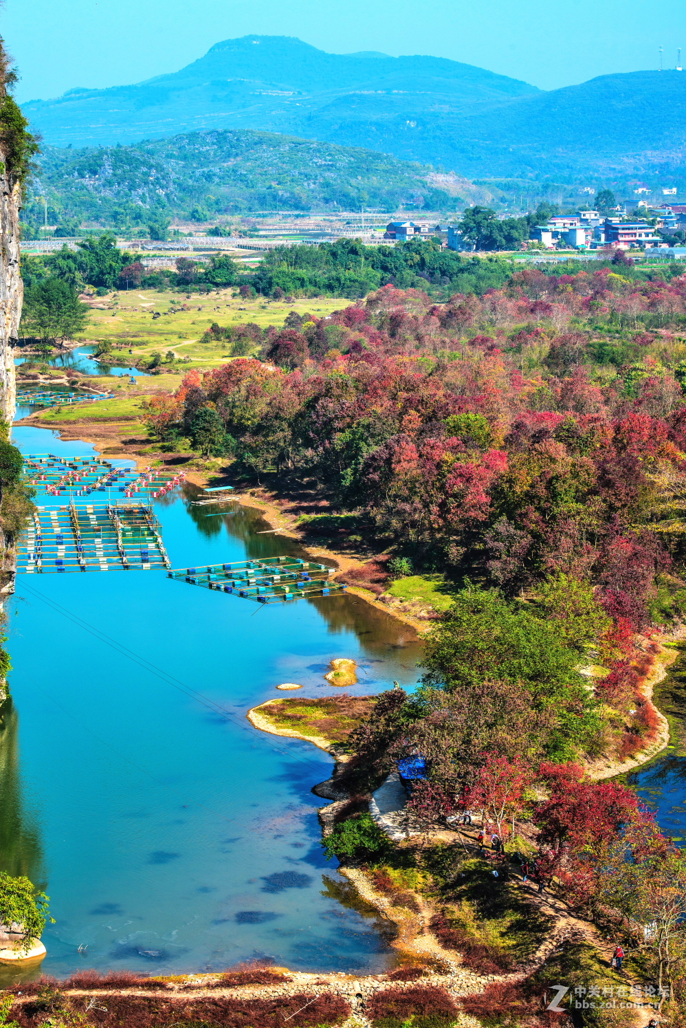 桂林乌桕滩风光风景记实拍摄10