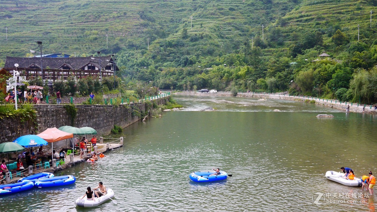 又是南江消暑时
