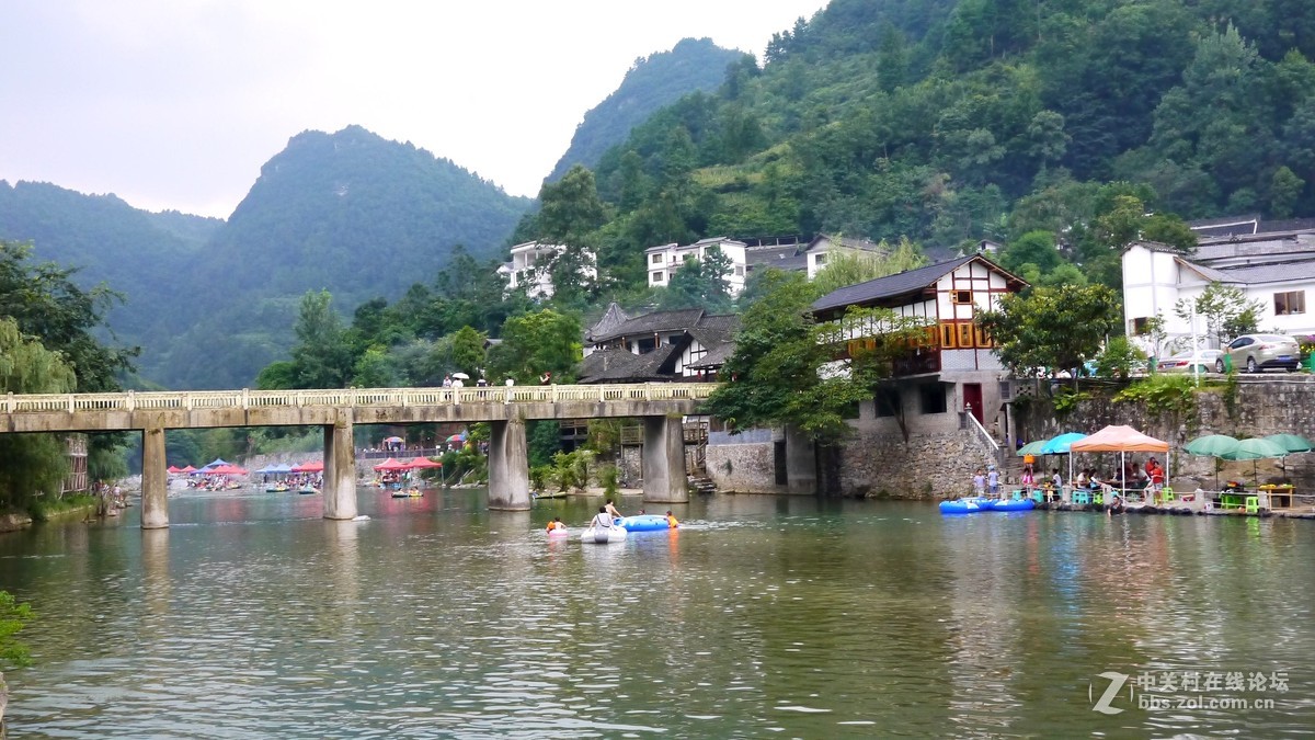 又是南江消暑时